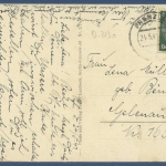 Prenzlau Uckersee Segelboot, gelaufen 1941 (AK1875)