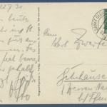 Sankt Georgen im Schwarzwald Panorama Foto, gelaufen 1931 (AK1905)