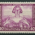 Deutsches Reich 1933 Dt. Nothilfe Wagner 507 A postfrisch rücks. minimaler Fleck