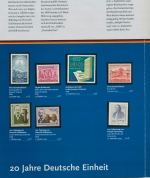 Bund 2010 20 Jahre Deutsche Einheit Numisbrief 2 x 10 Euro + Markenfolder (N49)