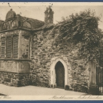 Rinteln an der Weser Münchhausen-Archivhäuschen, gelaufen 1930 (AK1962)