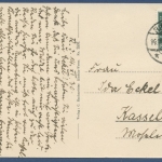 Rinteln an der Weser Münchhausen-Archivhäuschen, gelaufen 1930 (AK1962)