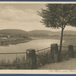 Rinteln Partie an der Weser, gelaufen 1930 (AK1953)