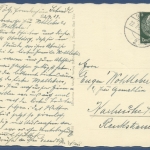 Bad Tölz Marktstraße Sparkasse Bierhalle, gelaufen 1939 (AK2194)