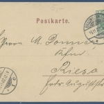 Braunschweig Kriegerdenkmal, gelaufen 1902 (AK2269)