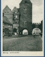 Eisenach Das Nikolaitor Turmschänke, gelaufen 1939 (AK2245)