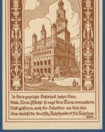Posen Rathaus, gelaufen 1928 (AK2238)