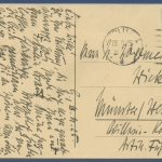 Görlitz Obermarkt und Rathaustreppe, gelaufen 1925 (AK2332)