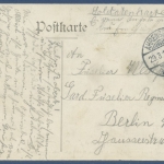 Ahrensburg Hotel Posthaus, gelaufen 1910 (AK2433)