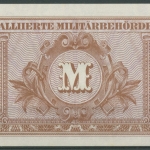 Alliierte Militärbehörde 1000 Mark 1944 UdSSR-Druck Ro 207 c, kassenfrisch (K8)