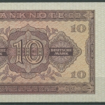 DDR Deutsche Notenbank 10 Deutsche Mark 1955, Ro 350 a, kassenfrisch (K32)