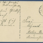 Prenzlau Blick auf Stadt und Uckersee, gelaufen Marke fehlt (AK2497)