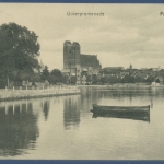 Prenzlau Uckerpromenade, gelaufen Bahnpost (AK2489)