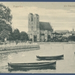 Prenzlau Am Uckersee Marienkirche, gelaufen 1912 (AK2487)