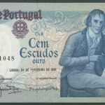 Portugal 100 Escudos 1981, Bocage, KM 178 b, leicht gebraucht (K76)