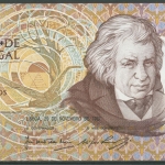 Portugal 500 Escudos 1987, Silveira, KM 180 a, kassenfrisch (K75)
