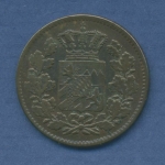 Bayern 2 Pfennig 1871, König Ludwig II., J. 92 sehr schön + (m2232)