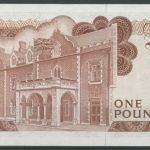 Gibraltar 1 Pound 20.11.1975, KM 20 a, leicht gebraucht (K152)