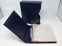 DEUTSCHE POST Erinnerungsblätter Album/KA blau +50 Hüllen gebraucht (Z1069)