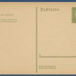 Deutsches Reich 1932 Ebert Postkarte P 199 I ungebraucht (X40463)