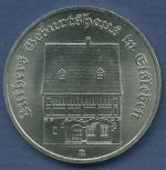 DDR 5 Mark 1983 Luthers Geburtshaus in Eisleben, J 1590 vz/st (m2917)
