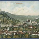 Senftenberg Niederösterreich Burgruine, gelaufen 1909 (AK5873)
