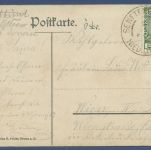 Senftenberg Niederösterreich Burgruine, gelaufen 1909 (AK5873)