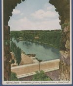 Halle an der Saale Saalepartie Blick auf den Amselgrund, ungebraucht (AK5860)