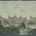 Kopenhagen Dronning Louises Bro, gelaufen 1908 (AK5846)