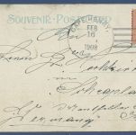 Jüdische Synagoge Baltimore Maryland, gelaufen 1908 (AK5841)