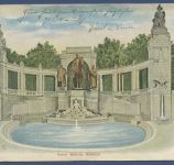 Gruss aus Halle an der Saale Kaiser-Wilhelm-Denkmal, gelaufen 1903 (AK5847)