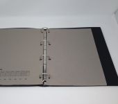 KOBRA Combi Ringbinder schwarz für DIN A4 gebraucht (Z1078)