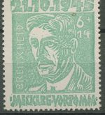 SBZ Mecklenburg-Vorpommern 1945 Opfer des Faschismus 20 a postfrisch, kl. Fleck