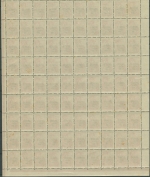 Lettland 1941 Freimarke kompletter Bogen 1 postfrisch, Wert: 400,00 ++ (SG18255)