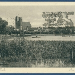 Prenzlau Am Uckersee Marienkirche, gelaufen 1938 (AK2927)