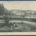 Hamburg Am Jungfernstieg, gelaufen 1907 (AK2958)