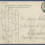 Hamburg Am Jungfernstieg, gelaufen 1907 (AK2958)