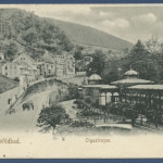 Gruss aus Wildbad Olgastraße, gelaufen 1902 (AK3017)