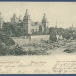 Aschaffenburg Königliches Schloß, gelaufen 1905 (AK2971)