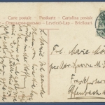 Hamburg Uhlenhorster Fährhaus von Harvestehude gesehen, gelaufen 1907 (AK2961)