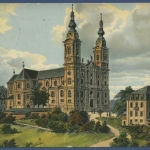 Basilika Vierzehnheiligen Bad Staffelstein, gelaufen 1912 (AK3038)