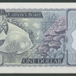 Cayman Islands 1 Dollar 1974, KM 5 c kassenfrisch (K439)