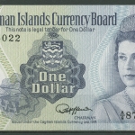 Cayman Islands 1 Dollar 1974, KM 5 e kassenfrisch (K440)