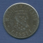 Kassel Stadt 10 Pfennig Kriegsgeld 1917, Eisen, Brendel 3b sehr schön (m2570)