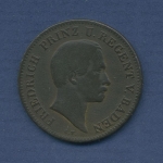 Baden Großherzogtum Friedrich I., Kreuzer 1856, J. 74 sehr schön (m2601)
