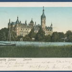 Schwerin Schloß von der Seeseite, gelaufen 1902 (AK3046)