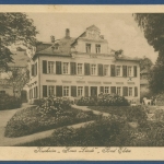 Bad Elster Kurheim Haus Linde, gelaufen 1929 (AK3156)