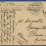 Luxemburg das Eicher Tor im Pfaffental, gelaufen1908 Marke fehlt (AK3050)