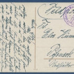 Leuchtturm und Kaiser-Wilhelm-Denkmal bei Holtenau, gelaufen Feldpost (AK3192)
