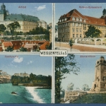 Weißenfels Reform-Gymnasium Bismarckturm, gelaufen Marke fehlt (AK3203)